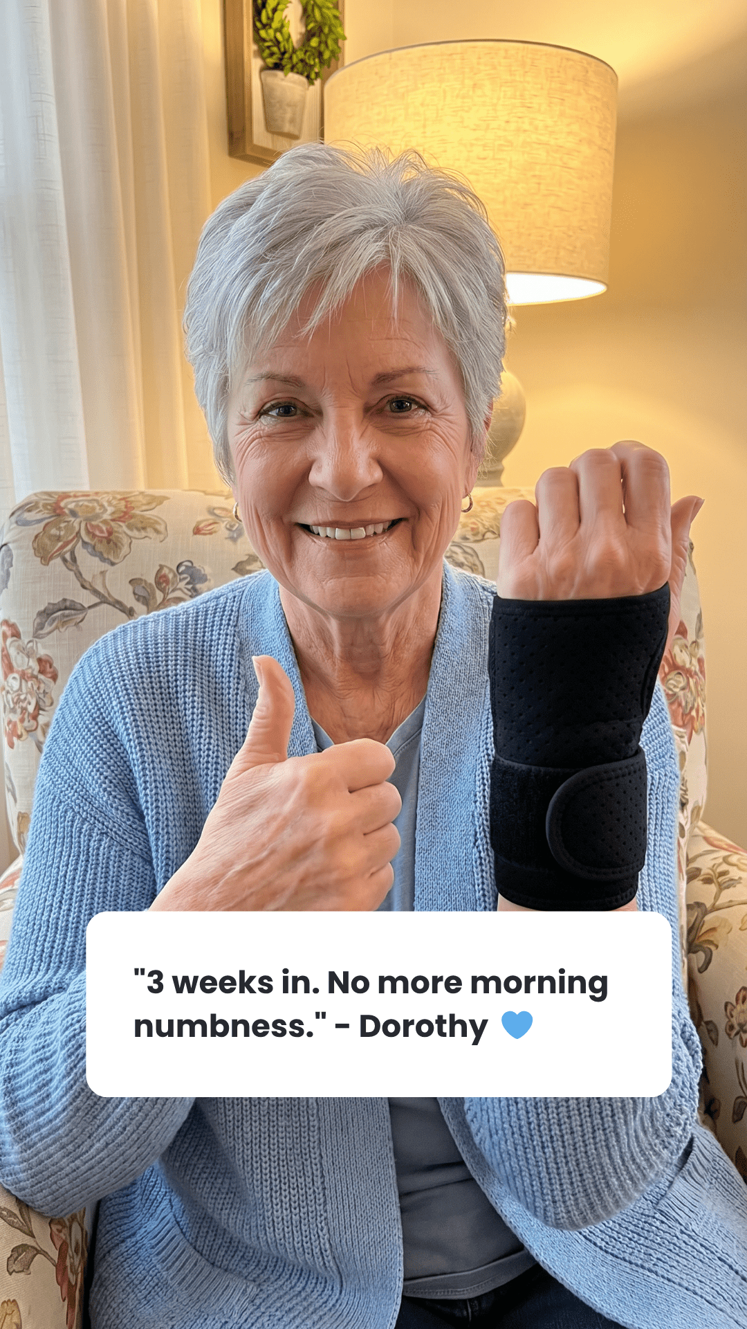 Sleepwrist Carpal Tunnel Brace - comfortable overnight wrist brace for carpal tunnel relief